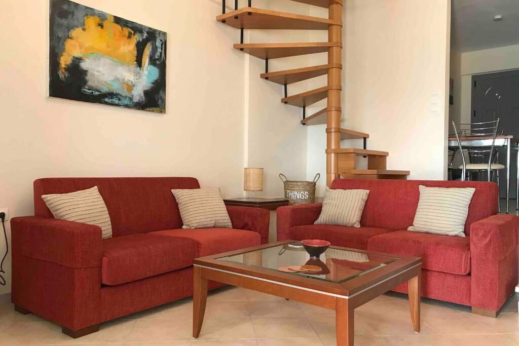 Seafront Lovely House - Kat'S Rentals Loutsa  Ngoại thất bức ảnh